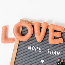 Load image into Gallery viewer, "I Love You" Felt Letter Garland