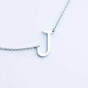 Initial Letter Necklace (gold and silver options)