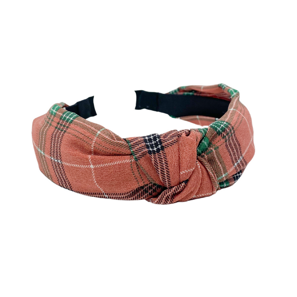 pinkplaidtopknotheadband_grand  display picture 2
